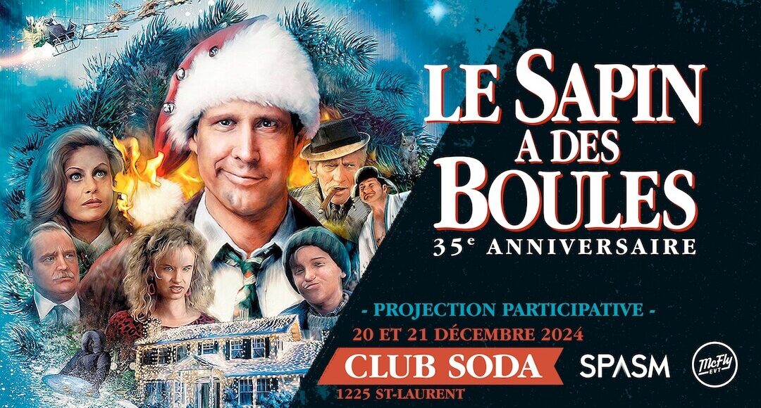 Le Sapin a des boules – projection participative